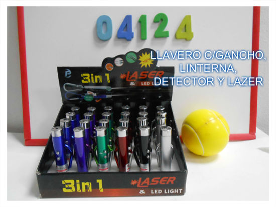 Imagen de LLAVERO C/ GANCHO LINT Y LASER 11.25